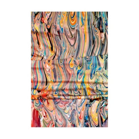 Mark Lovejoy 'Abstract Splatters Lovejoy 22' Canvas Art,22x32